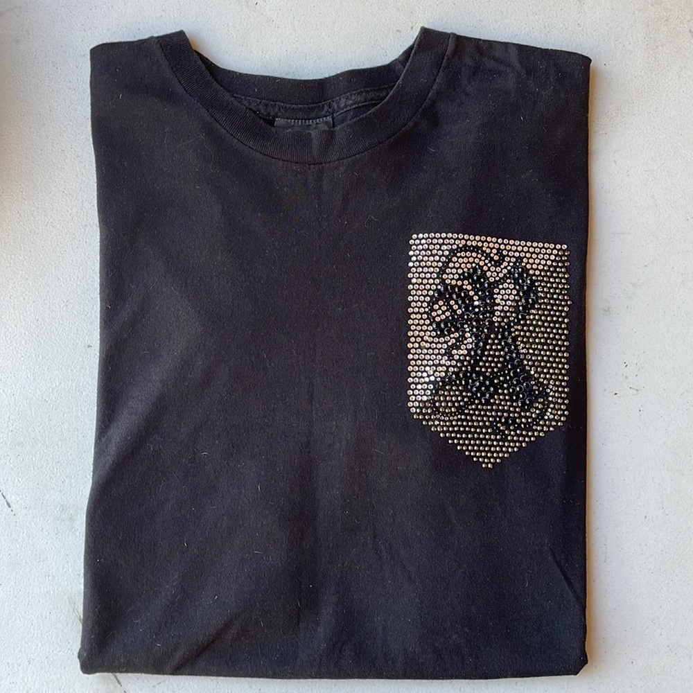 Mens Rawyalty bling t shirt